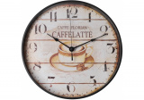 Часы настенные пластик Optima CAFFELATTE d-31,...