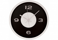 Часы настенные металл ART Economix PROMO d-30 см, черный