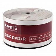 Компакт-диск DVD+R 4,7GB/120min 16X, 50 шт, bulk