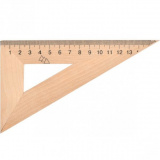 Трикутник дерев'яний 16см 30*60