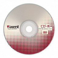 Компакт-диск CD-R 700MB/80min 52X, 1шт, (bulk-100 шт)