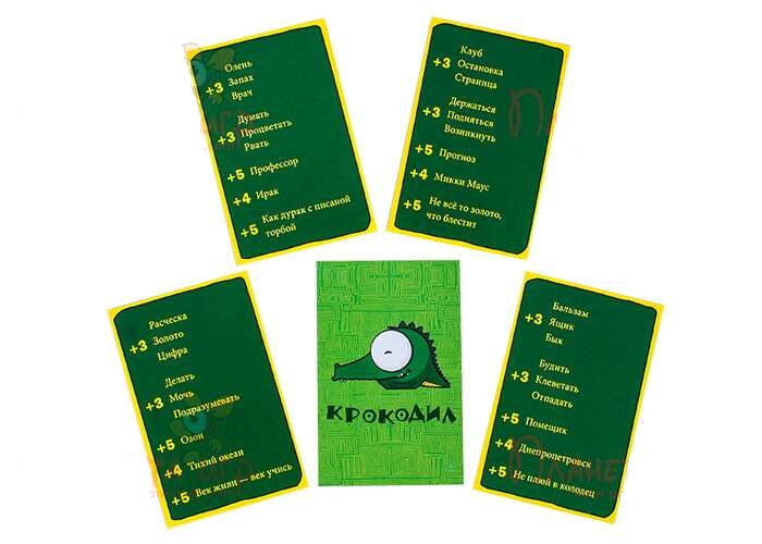 Игра настольная Крокодил