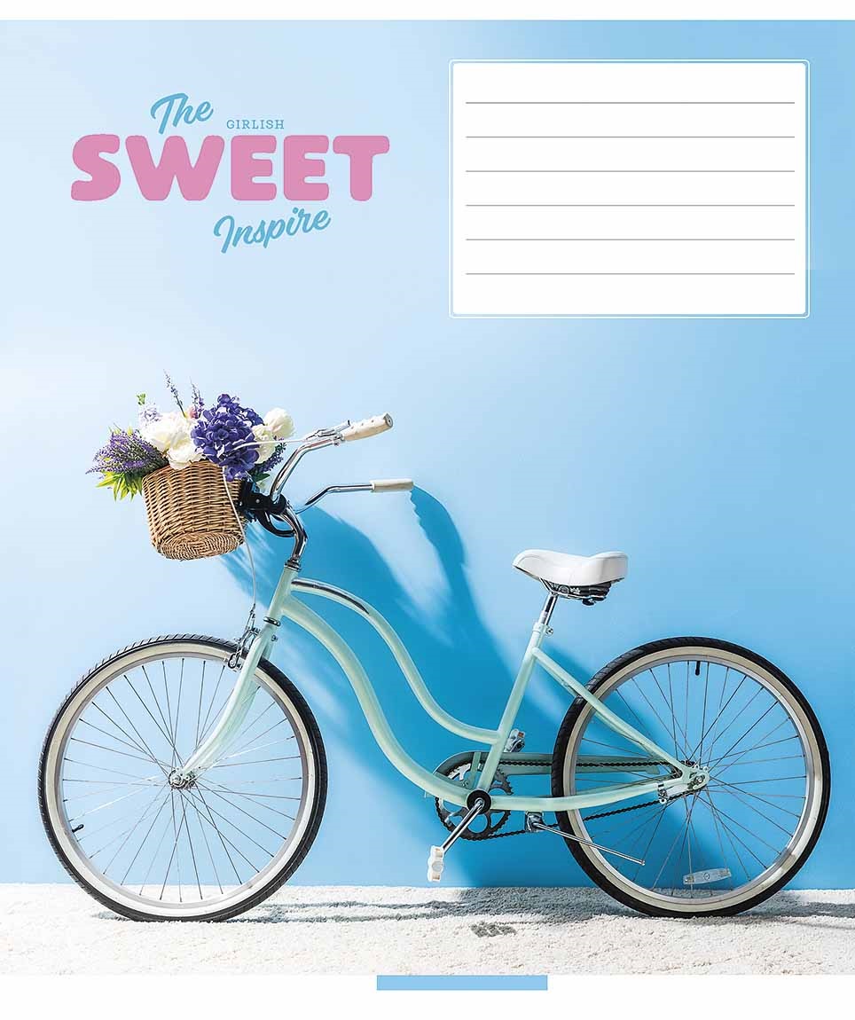 Тетрадь 18 л клетка 3382 Sweet 2025 дев