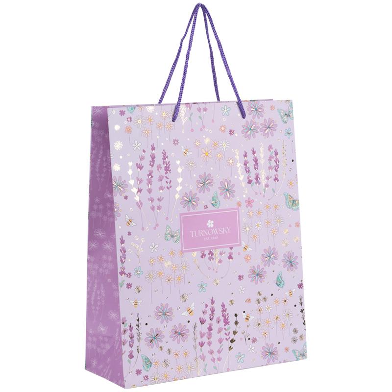 Паперовий подарунковий пакет, 26х32см, TR, Morning Dew 1