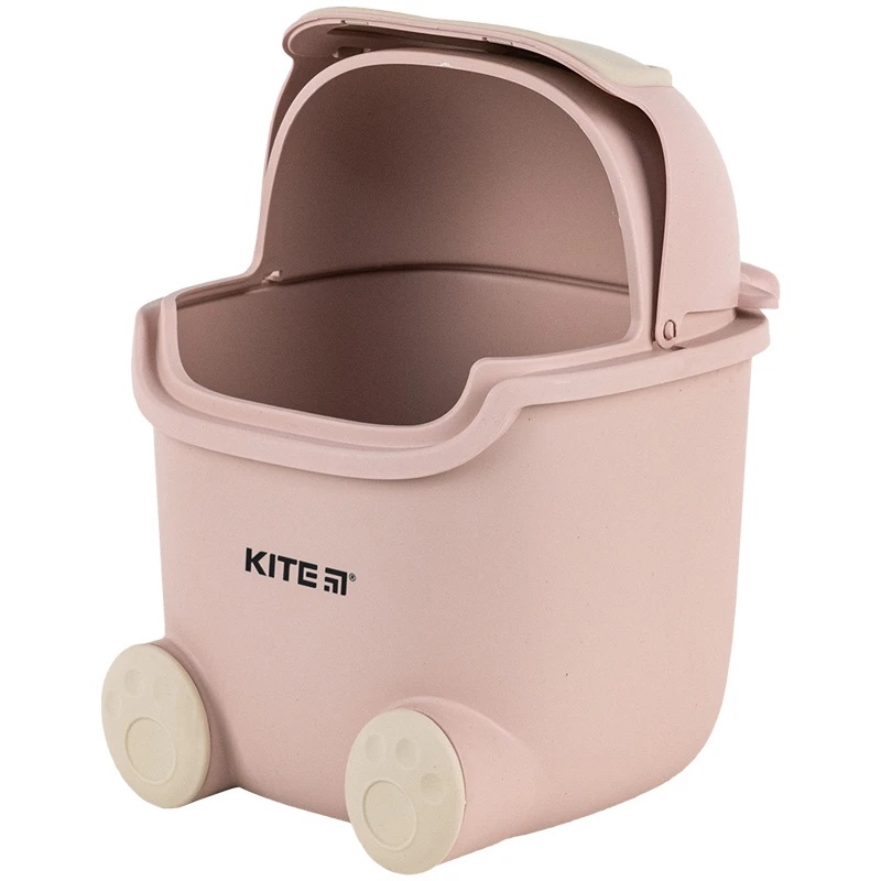 Контейнер настольный для мусора Kite, розовый