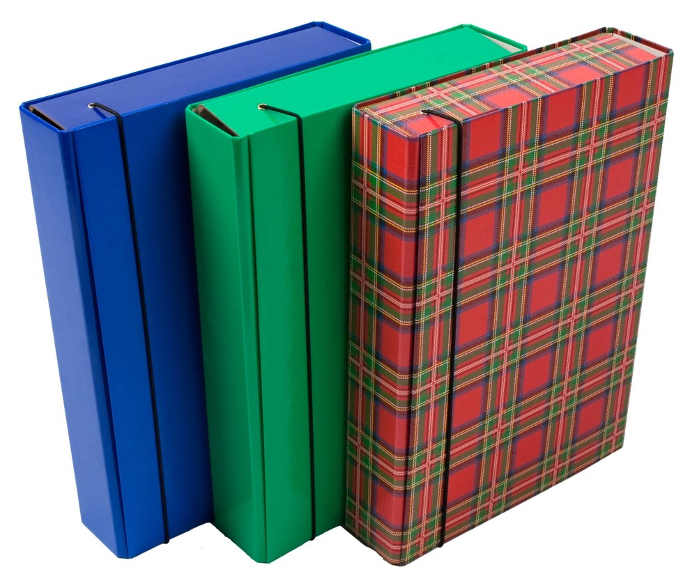 Папка-короб на гумці А4 60 мм ITEM, чорний