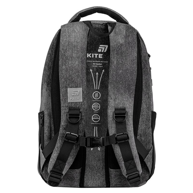 Рюкзак молодежный Kite  2587M Darkness (K26-2587M-5)
