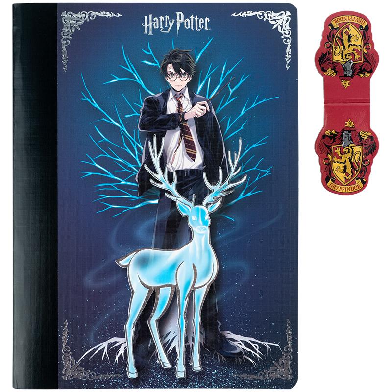 Блокнот з магн. закладкою, А5, 60 арк., кл., HP