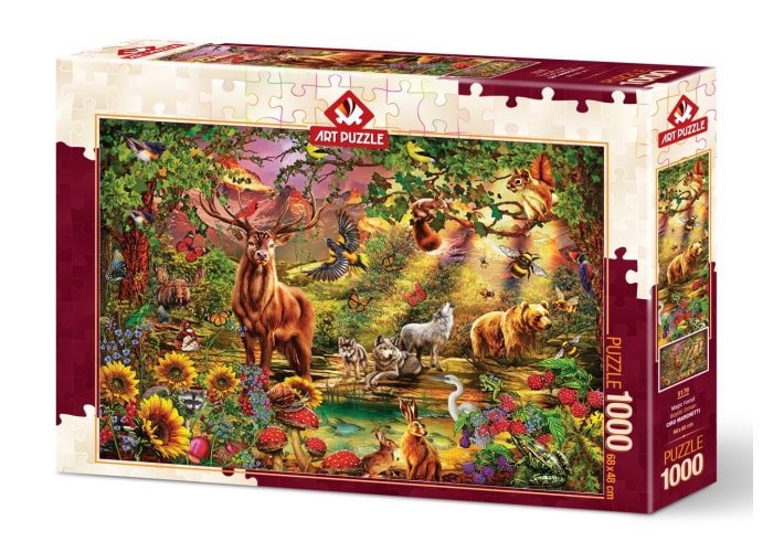 Пазлы Волшебный лес  1000 эл