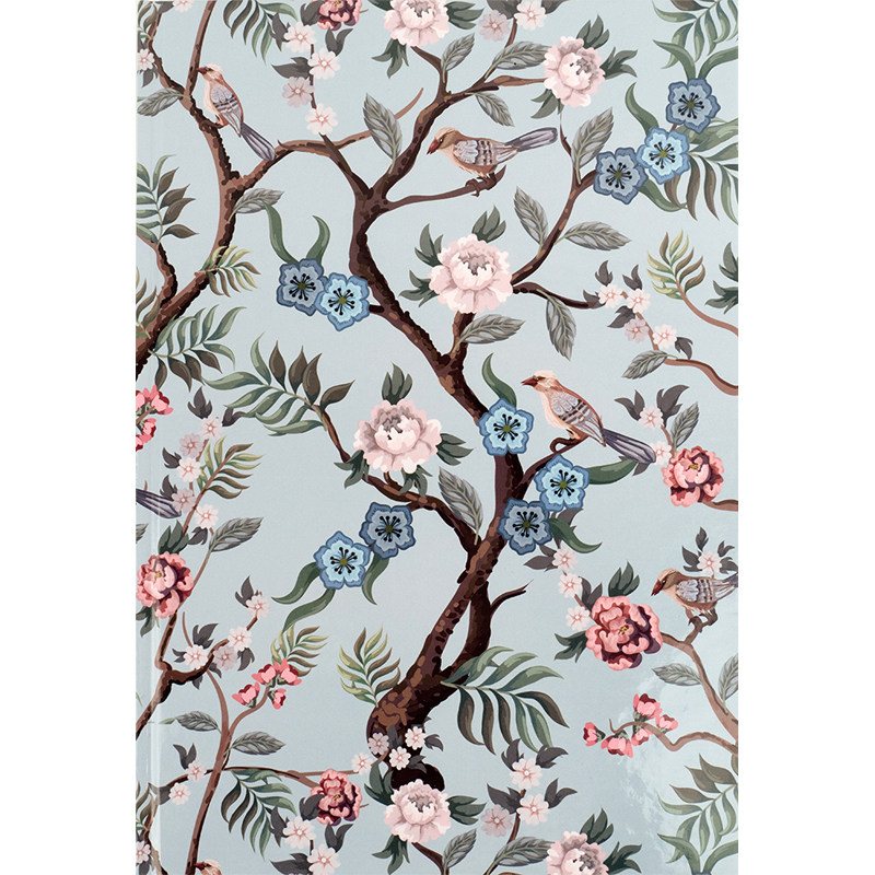 Книга записна А4 96 арк клітинка Birds&Flowers-3