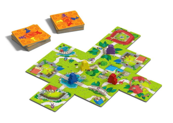Игра настольная Каркасон для детей