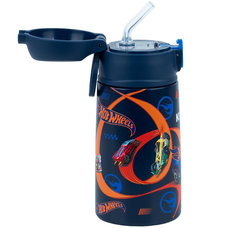 Термос 400мл с трубочкой HW