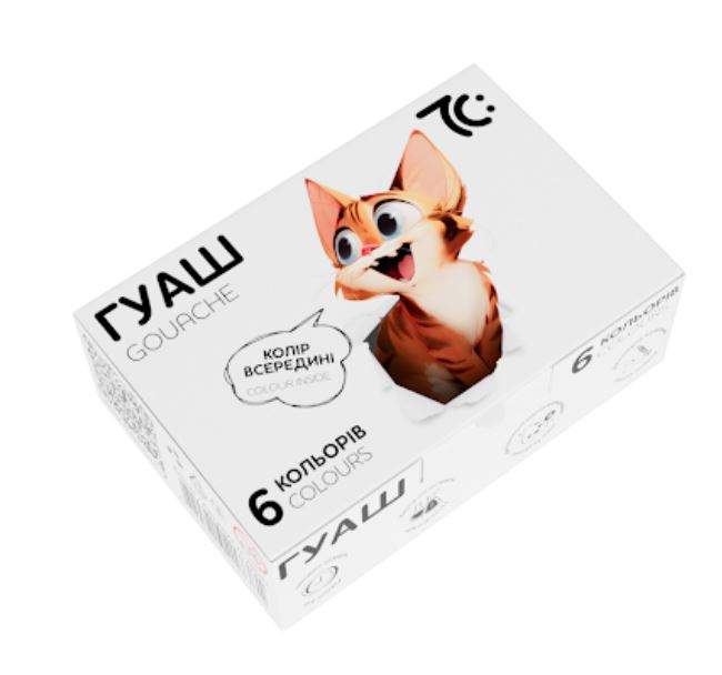 Гуашь 7С: 6цв/10мл (7C20601)