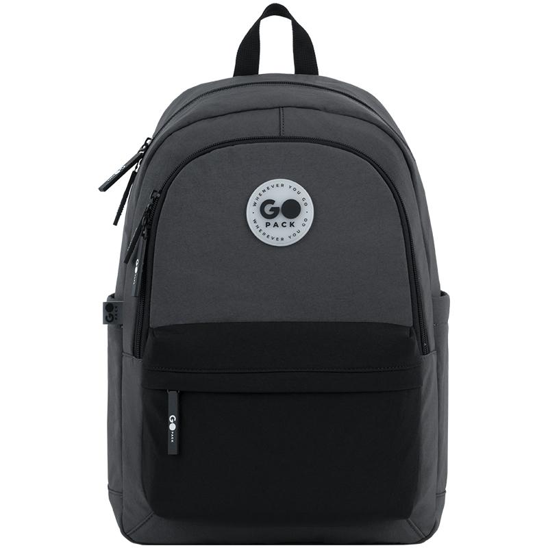 Рюкзак молодежный GoPack 141 черный (GO26-141L-4)