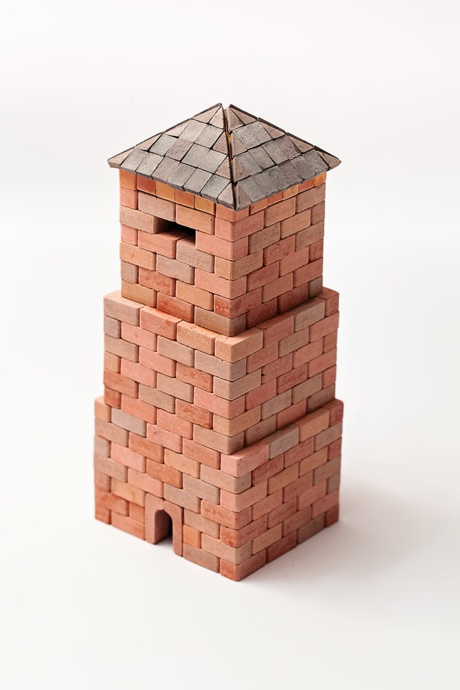 Конструктор из керамических кирпичиков "Западная башня"