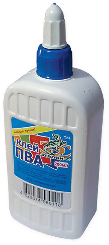 Клей ПВА супер-ковпачок Еталон 200 мл