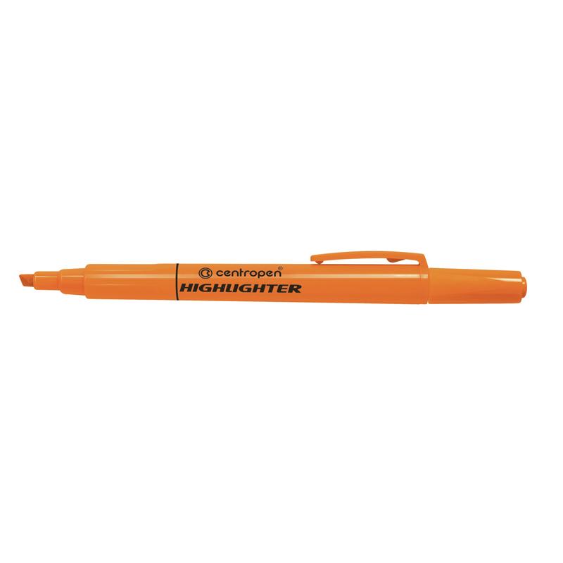 Маркер текстовий Centropen 8722 1-4 мм помаранчевий