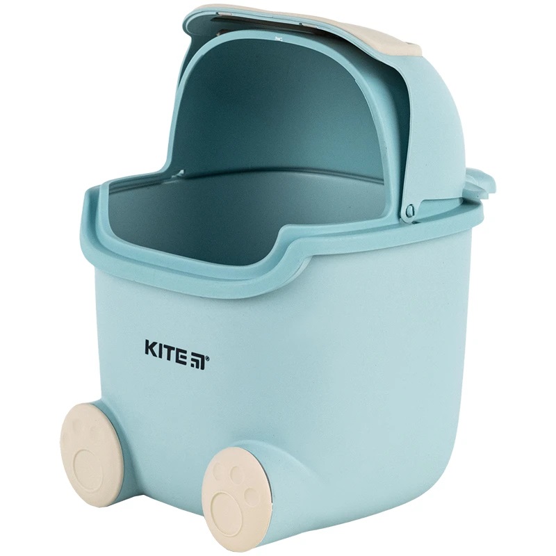 Контейнер настольный для мусора Kite, голубой