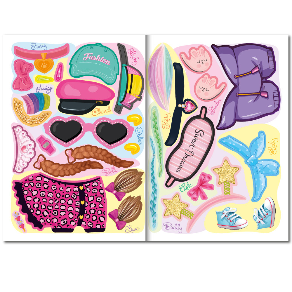 Аплікація Студія краси Собаки та коти