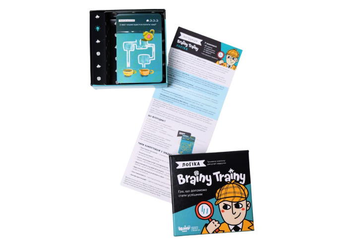 Гра настільна Brainy Trainy Логіка