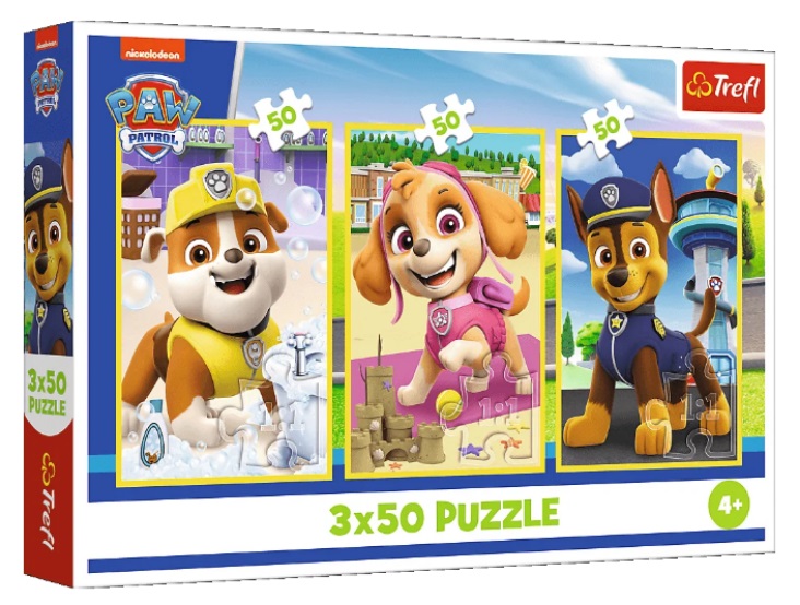 Пазлы 3x50 Paw Patrol Наши собаки
