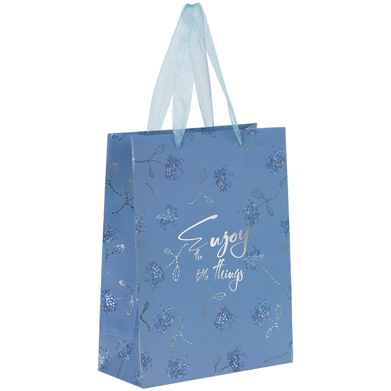 Пакет пластиковий подарочный 32х27см, Flower Symphony-3