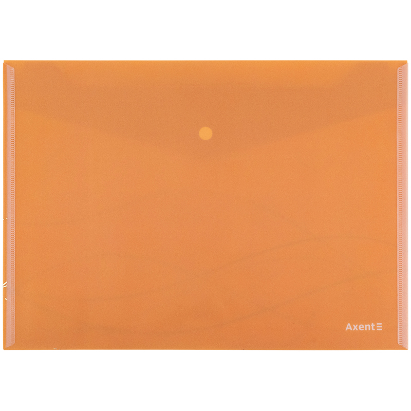 Папка на кнопці A4 Axent Waves-1 помаранчева