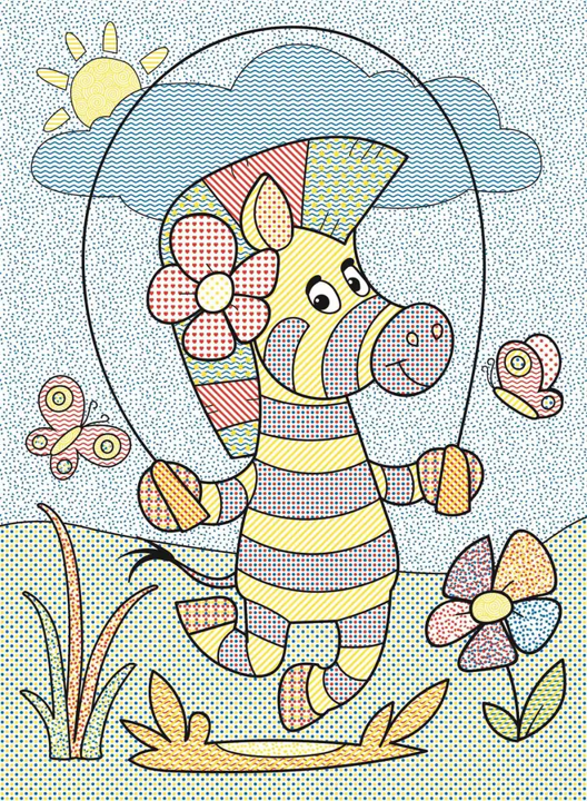 Водные раскраски Водная суперраскраска Забавные животные