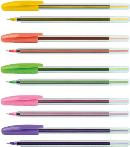 Ручка масляна Economix Colibri 0,7 синя