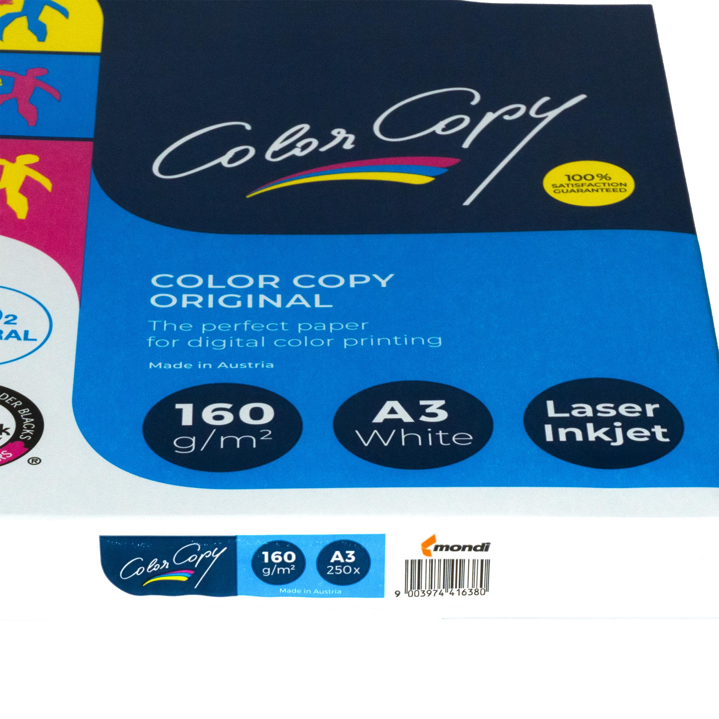 Папір для лазерного та струменевого друку А3 Color Copy 160 г/м2 250 арк