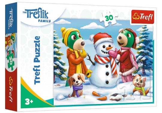 Пазли 30 The Treflik Family Зимові розваги Трефліка