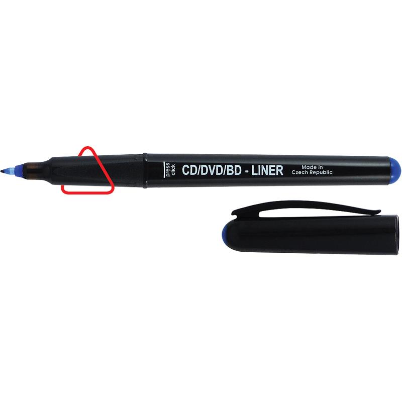 Маркер Centropen CD-Liner CD/DVD 0,6 синій