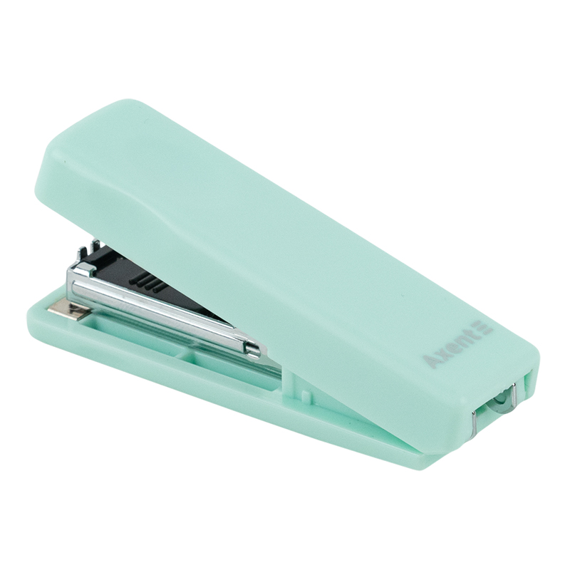 Степлер 10 л Axent MINI Pastelini №10, м'ятний