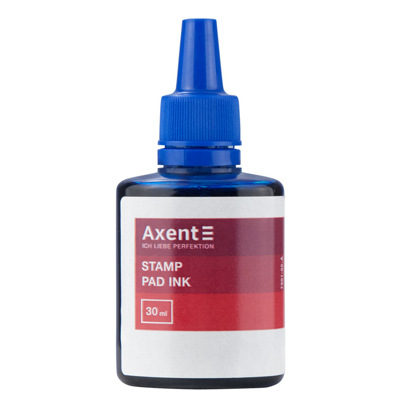 Штемпельна фарба Axent 30 мл синя