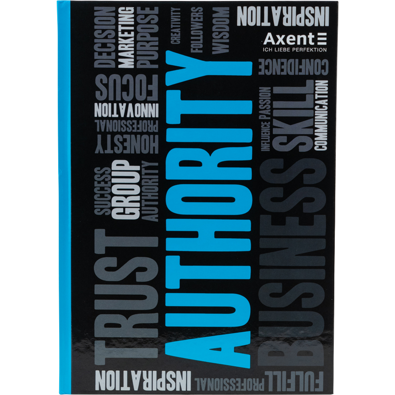 Книга обліку А4 80 арк тв палітурка клітинка COLORS блакитна