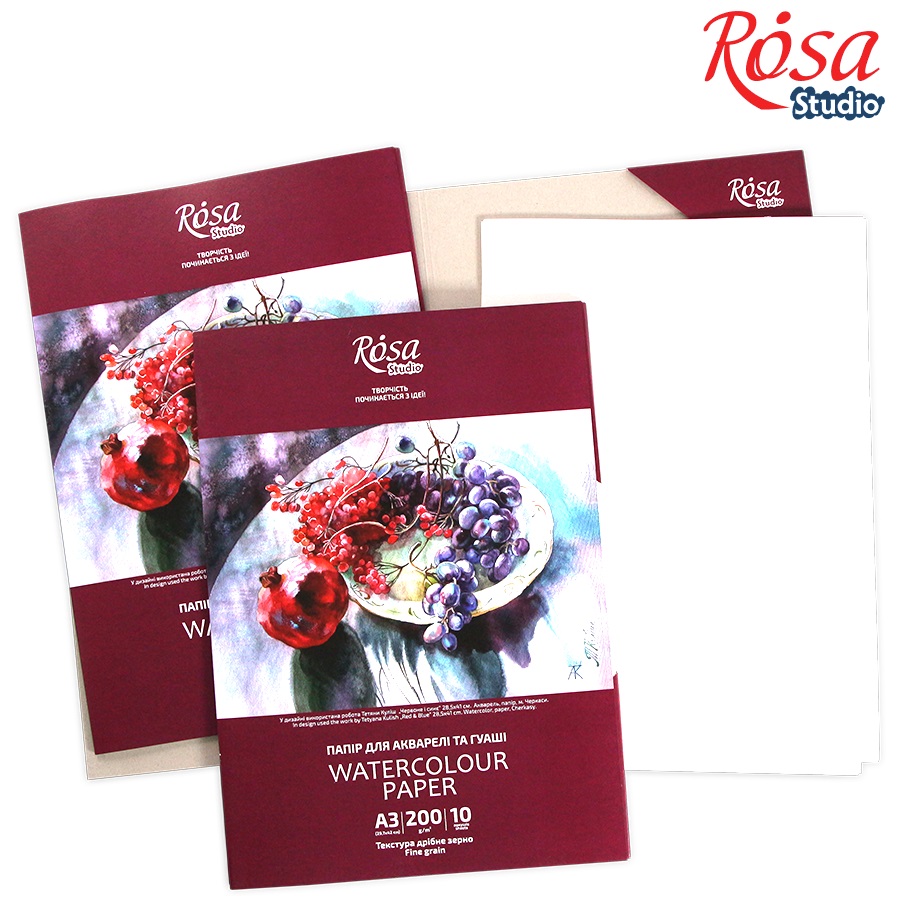 Папка для акварели А3 10 л 200 г/м2 Натюрморт