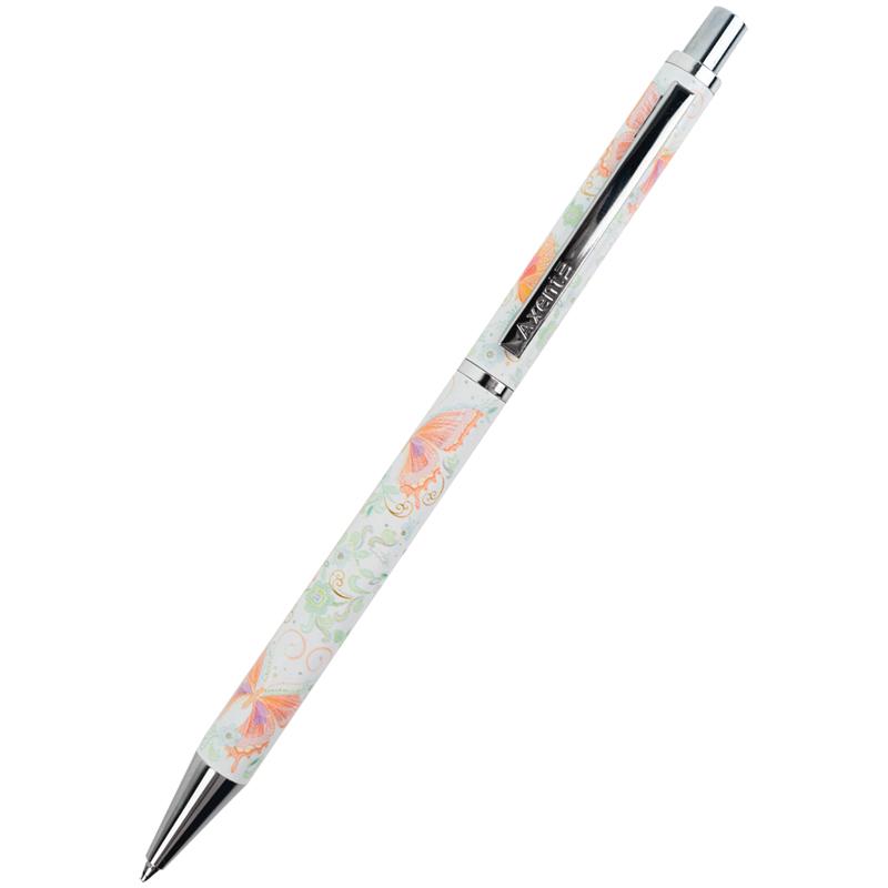 Ручка кулькова автомат Axent Nature’s Melody 0,7 синя