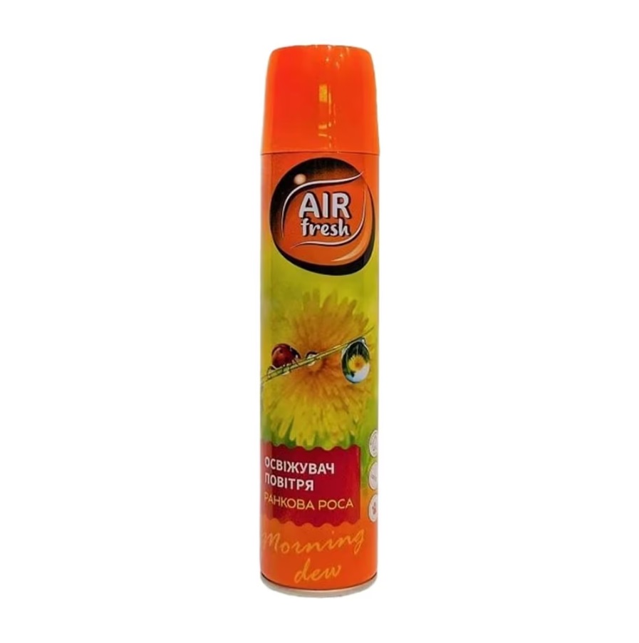 Освіжувач повітря аерозольний Air Fresh 300 мл, ранкова роса