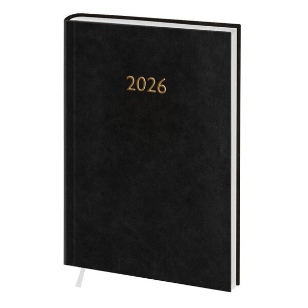 Щоденник датований кишеньковий Macanet чорний