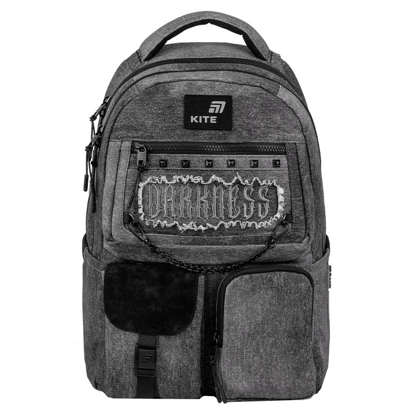 Рюкзак молодежный Kite  2587M Darkness (K26-2587M-5)