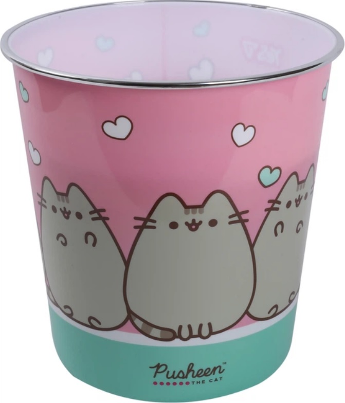 Корзина канцелярська для паперів Yes Pusheen