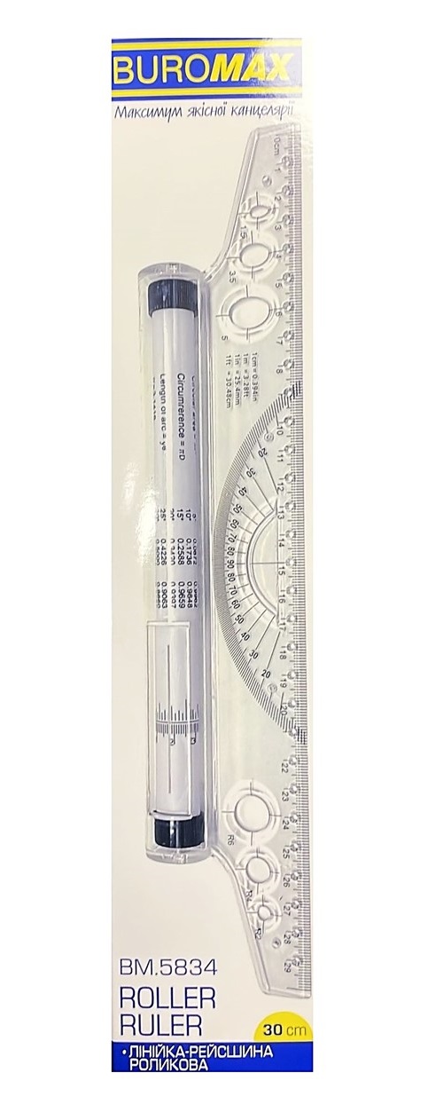 Лінійка-рейсшина 30 см