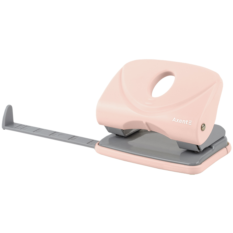 Діркопробивач 20 л пластик Axent Welle-2, Pastelini рожевий