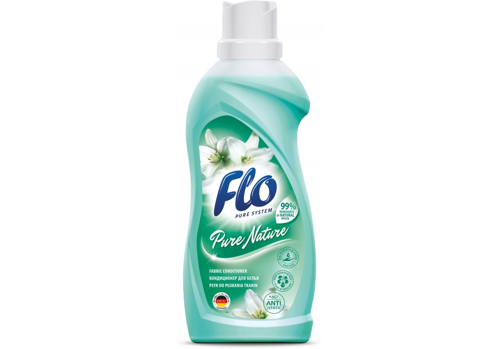 Кондиционер для белья Flo, Pure Nature, 1л