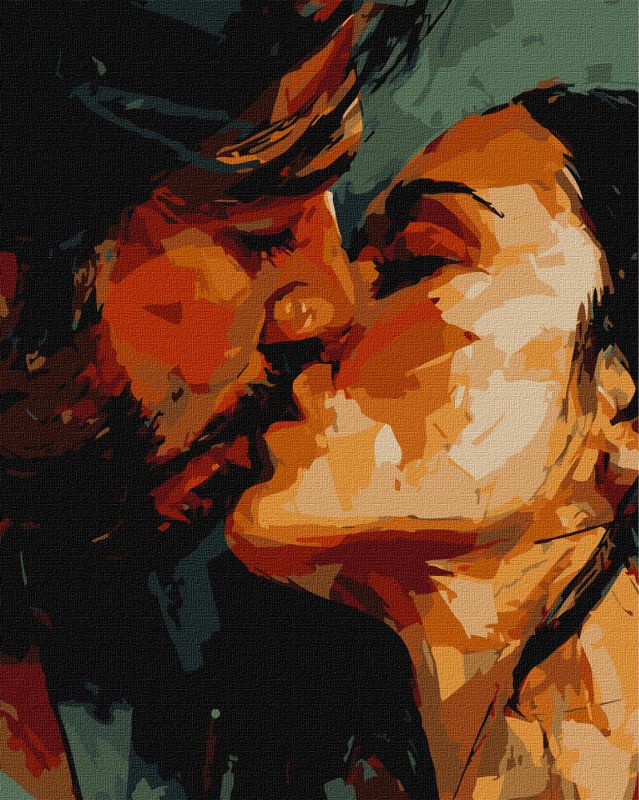 Картина за номерами 40х50 см Він, Вона та Пристрасть