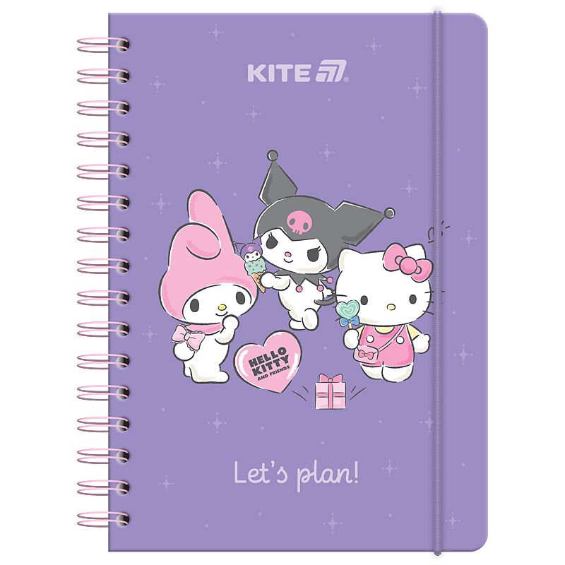 Ежедневник на спирали, тв. обложка, HK-1