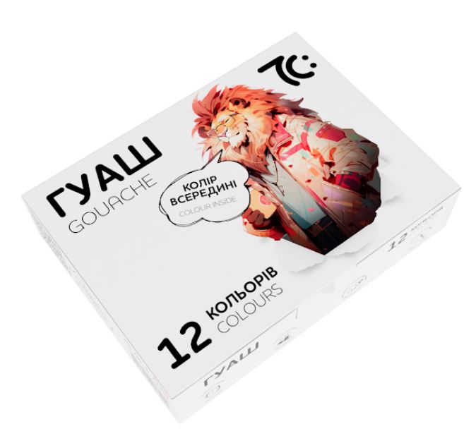 Гуаш 7С: 12кол/16мл (7C21204)