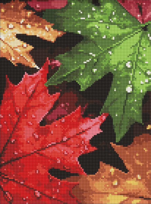 Алмазна мозаїка 30х40 см Осіння роса