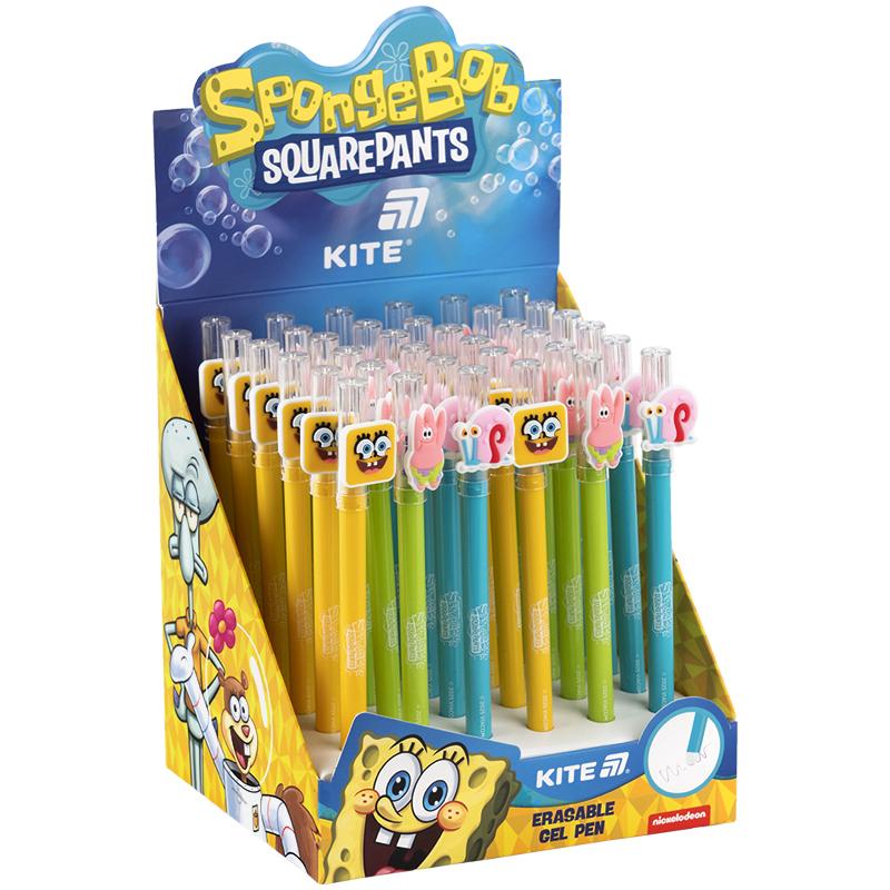 Ручка гелевая пиши-стирай Kite SB 0,5 синяя