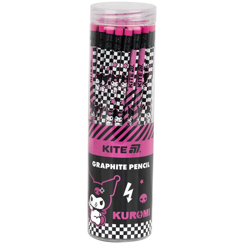 Олівець графітний Kite HK-2 HB з гумкою